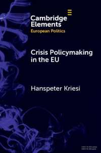 Crisis Policymaking in the EU : The COVID-19 Crisis and the Refugee Crisis 2015-16 Compared (Elements in European Politics)