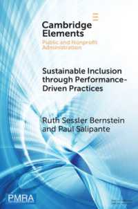 Sustainable Inclusion through Performance-Driven Practices : An Evidence-Based, Dynamic Systems Framework (Elements in Public and Nonprofit Administration)