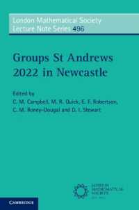Groups St Andrews 2022 in Newcastle (London Mathematical Society Lecture Note Series)