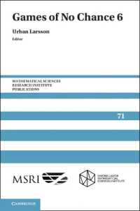 Games of No Chance 6 (Mathematical Sciences Research Institute Publications)