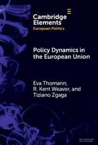 Policy Dynamics in the European Union (Elements in European Politics)