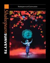 Shakespeare Survey 78 : Shakespeare and Communities (Shakespeare Survey)