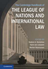 The Cambridge Handbook of the League of Nations and International Law (Cambridge Law Handbooks)