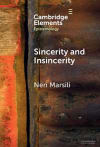 Sincerity and Insincerity (Elements in Epistemology)