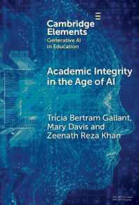 Academic Integrity in the Age of AI (Elements in Generative Ai in Education)