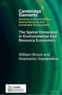 The Spatial Dimension in Environmental and Resource Economics (Environmental, Natural Resource and Sustainable Development Economics)