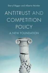 Antitrust and Competition Policy : A New Foundation