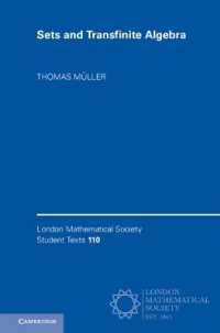 Sets and Transfinite Algebra (London Mathematical Society Student Texts)