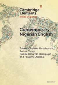 Contemporary Nigerian English (Elements in World Englishes)