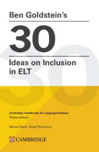 Ben Goldstein's 30 Ideas on Inclusion : Cambridge Handbooks for Language Teachers Pocket Editions (Cambridge Handbooks for Language Teachers)