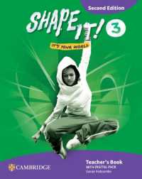 Shape It! Level 3 Teacher's Book with Digital Pack Second Edition (Shape It) （2ND）