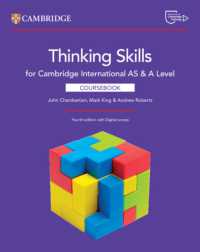 Cambridge International AS & a Level Thinking Skills Coursebook with Digital Access (2 Years) （4TH）