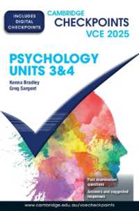 Cambridge Checkpoints VCE Psychology Units 3&4 2025 (Cambridge Checkpoints)