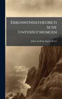 Erkenntnisstheoretische Untersuchungen