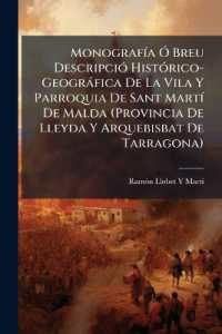 MonografÃ-a Ã' Breu DescripciÃ3 HistÃ3rico-Geogràfica De La Vila Y Parroquia De Sant MartÃ- De Malda (Provincia De Lleyda Y Arquebisbat De Tarragona)
