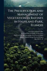 The Preservation and Management of Vegetation in Ravines in Highland Park, Illinois