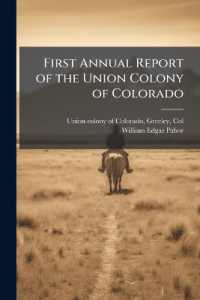 First Annual Report of the Union Colony of Colorado