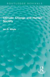 Climatic Change and Human Society (Routledge Revivals)