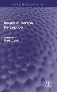 Issues in Person Perception (Psychology Revivals)