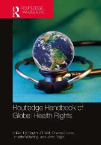 ラウトレッジ版　グローバル保健と人権ハンドブック<br>Routledge Handbook of Global Health Rights