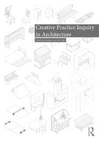 建築における創造的な実践の探究<br>Creative Practice Inquiry in Architecture