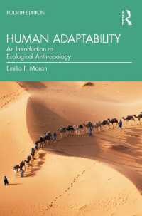 生態人類学入門（第４版）<br>Human Adaptability : An Introduction to Ecological Anthropology （4TH）