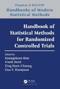 Handbook of Statistical Methods for Randomized Controlled Trials (Chapman & Hall/crc Handbooks of Modern Statistical Methods)