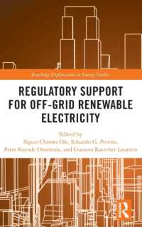 Regulatory Support for Off-Grid Renewable Electricity (Routledge Explorations in Energy Studies)