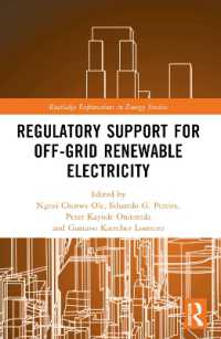 Regulatory Support for Off-Grid Renewable Electricity (Routledge Explorations in Energy Studies)