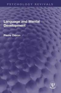 Language and Mental Development (Psychology Revivals)