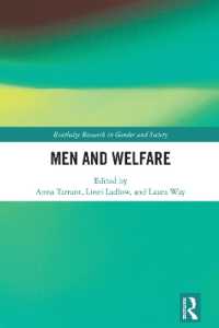 男性と福祉<br>Men and Welfare (Routledge Research in Gender and Society)