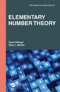 数論基礎（テキスト）<br>Elementary Number Theory (Textbooks in Mathematics)