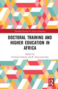 Doctoral Training and Higher Education in Africa (Routledge Research on African Education)