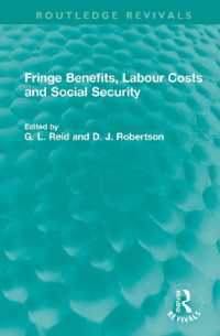 Fringe Benefits, Labour Costs and Social Security (Routledge Revivals)