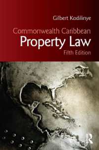 Commonwealth Caribbean Property Law (Commonwealth Caribbean Law) （5TH）