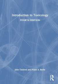 毒物学入門（第４版）<br>Introduction to Toxicology （4TH）