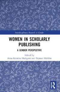 Women in Scholarly Publishing : A Gender Perspective (Interdisciplinary Research in Gender)