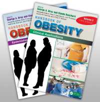 肥満ハンドブック（第５版・全２巻）<br>Handbook of Obesity, Two-Volume Set （5TH）