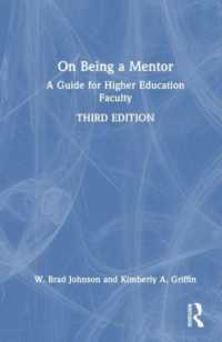 On Being a Mentor : A Guide for Higher Education Faculty （3RD）