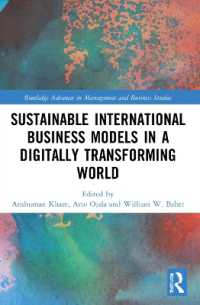 Sustainable International Business Models in a Digitally Transforming World (Routledge Advances in Management and Business Studies)