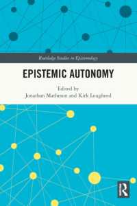 Epistemic Autonomy (Routledge Studies in Epistemology)