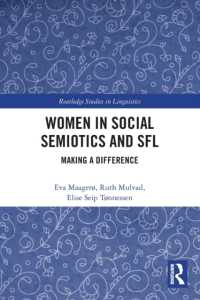 Women in Social Semiotics and SFL : Making a Difference (Routledge Studies in Linguistics)