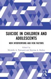 Suicide in Children and Adolescents : New Interventions and Risk Factors