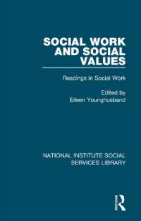 Social Work and Social Values : Readings in Social Work, Volume 3 (National Institute Social Services Library)
