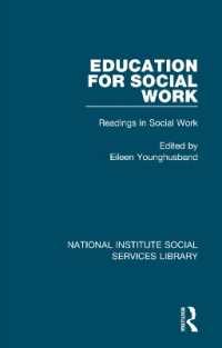 Education for Social Work : Readings in Social Work, Volume 4 (National Institute Social Services Library)