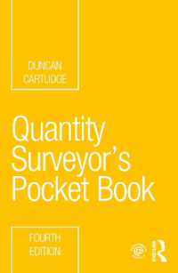 Quantity Surveyor's Pocket Book (Routledge Pocket Books) （4TH）