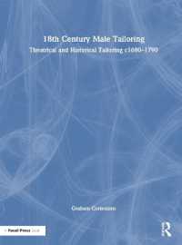 18th Century Male Tailoring : Theatrical and Historical Tailoring c1680 - 1790