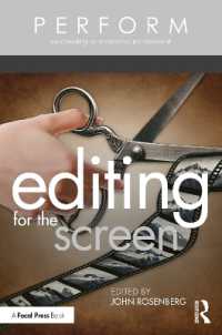 Editing for the Screen (Perform)