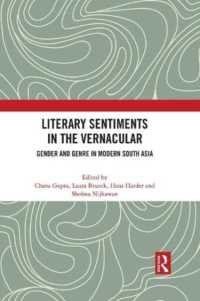 Literary Sentiments in the Vernacular : Gender and Genre in Modern South Asia