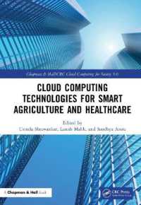 Cloud Computing Technologies for Smart Agriculture and Healthcare (Chapman & Hall/crc Cloud Computing for Society 5.0)